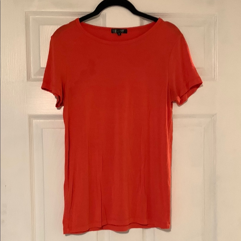 Fitted Red Short Sleeve T-Shirt